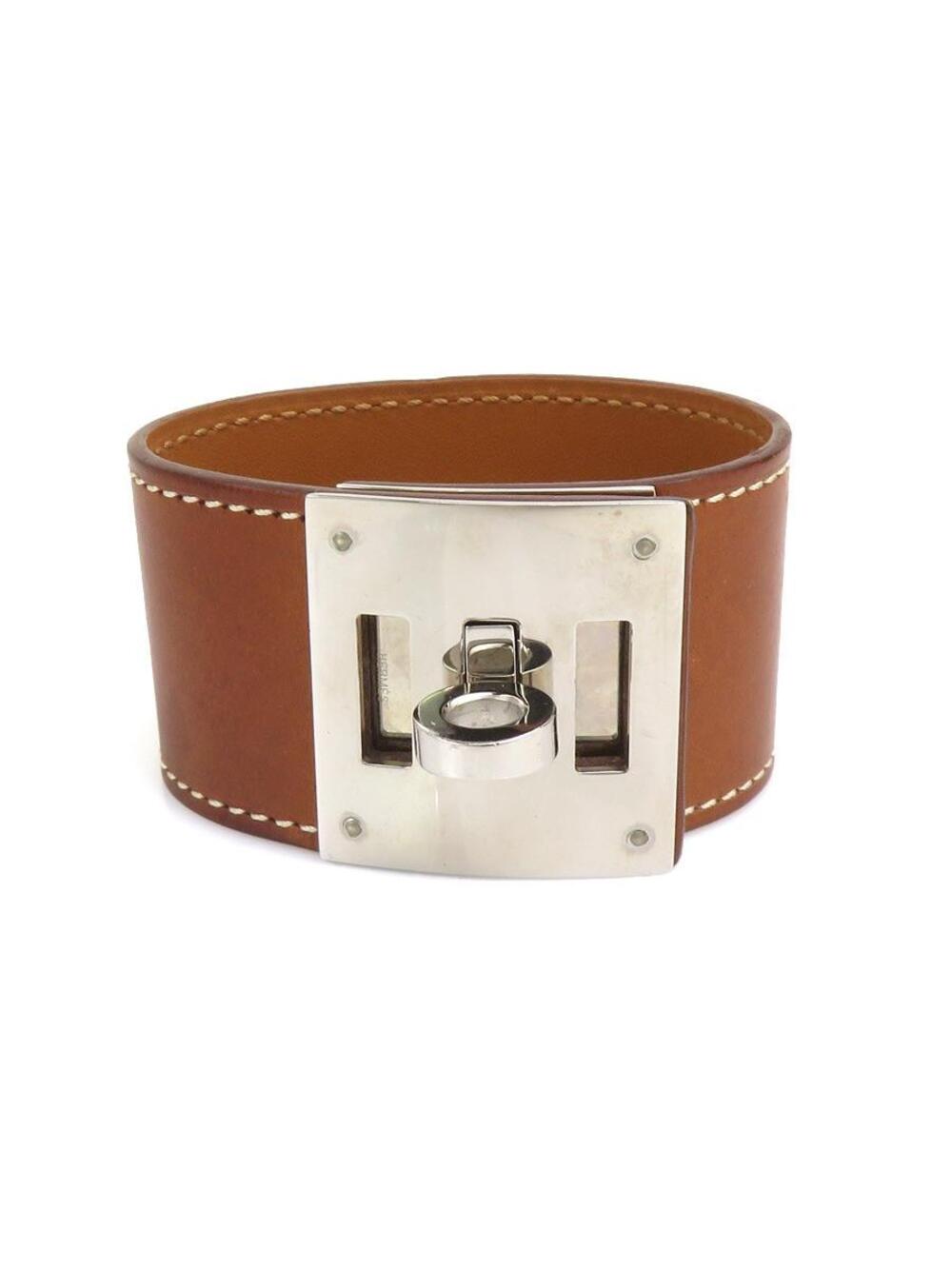 Auth Hermes Kelly Dog Bracelet #363522H27B